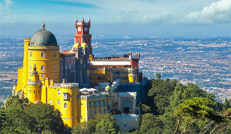 The National Palace of Pena, Sintra Portugal